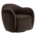 Compose Performance Velvet Swivel Armchair - EEI-6959-CHB