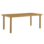 Parkland 76" Outdoor Patio Aluminum Dining Table