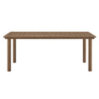 Parkland 76" Outdoor Patio Aluminum Dining Table