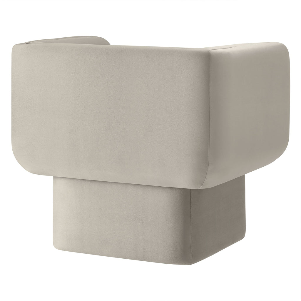 Tate Performance Velvet Accent Chair