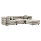 Jubilee 5-Piece Modular Performance Velvet Sectional Sofa