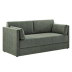 Linden Upholstered Heathered Chenille Sofa - EEI-7012-EUC