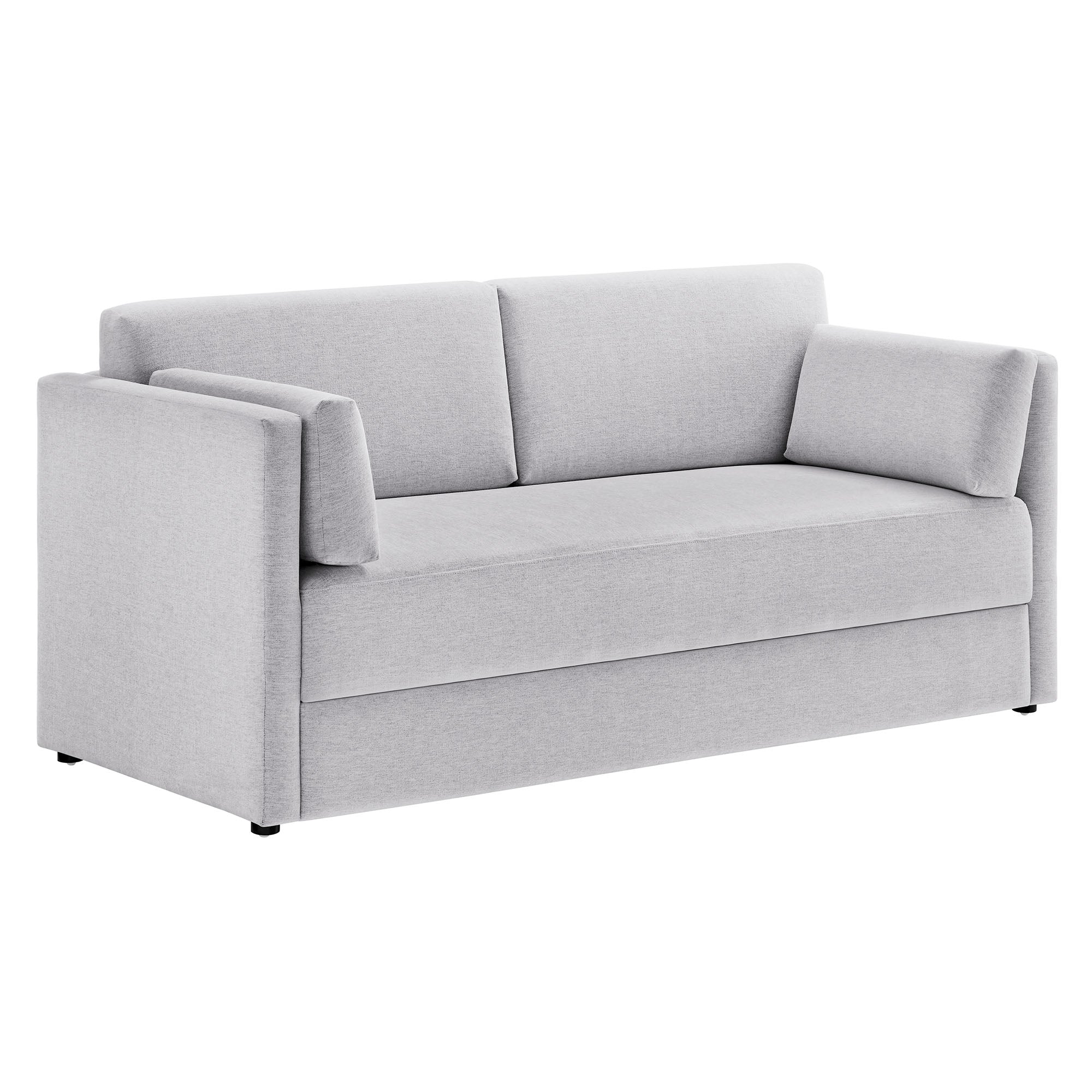 Linden Upholstered Heathered Chenille Sofa - EEI-7012-NPT