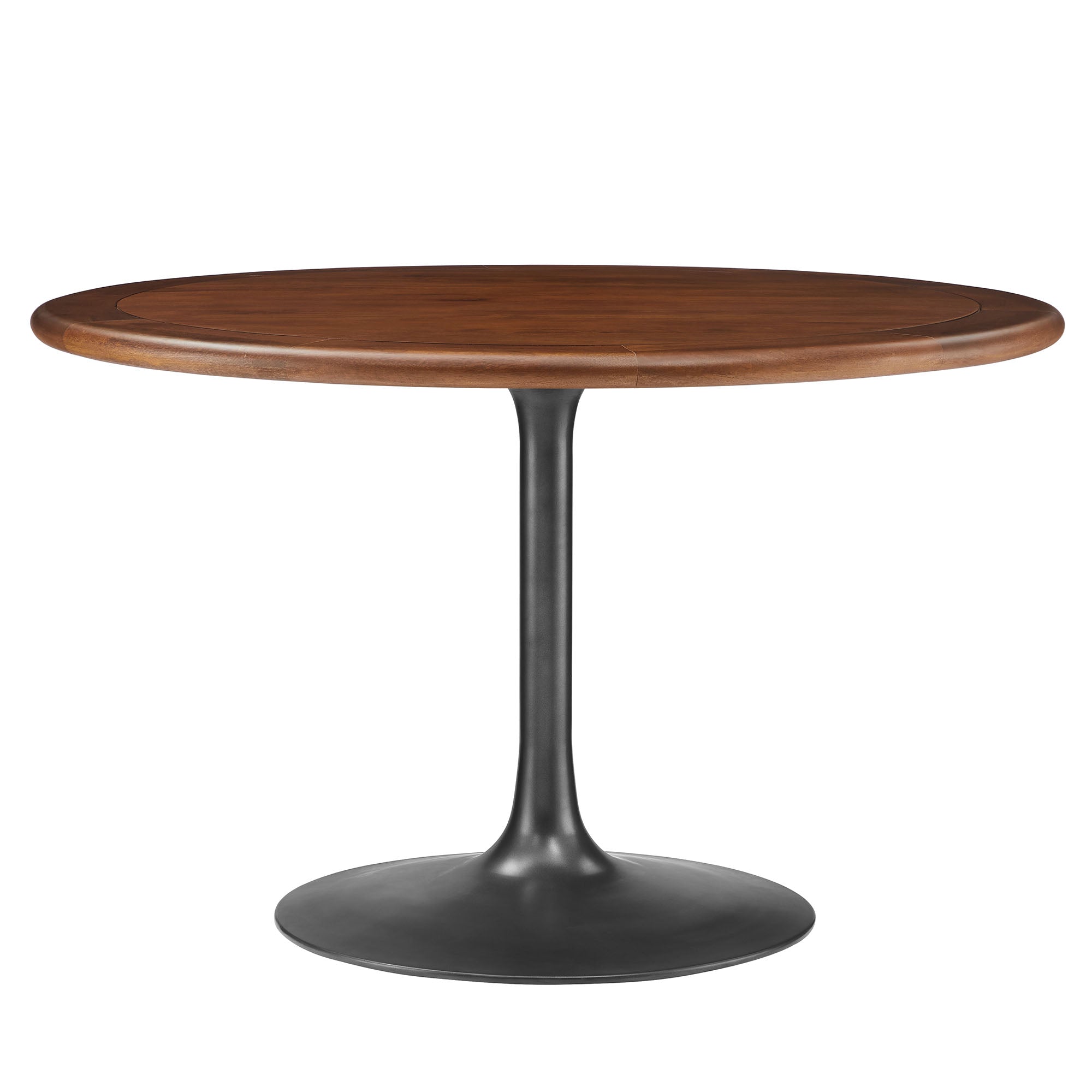 Lippa 60" Round Pedestal Solid Wood Dining Table