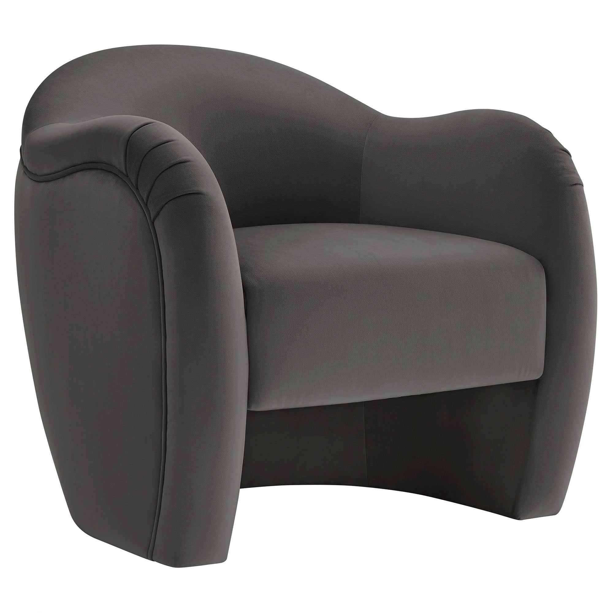 Compose Performance Velvet Accent Chair - EEI-7074-STG