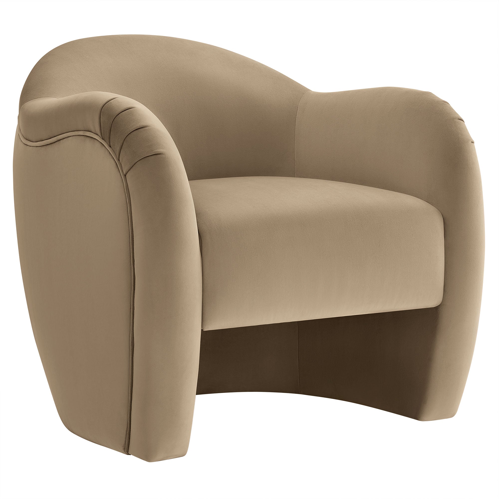 Compose Performance Velvet Accent Chair - EEI-7074-TAU