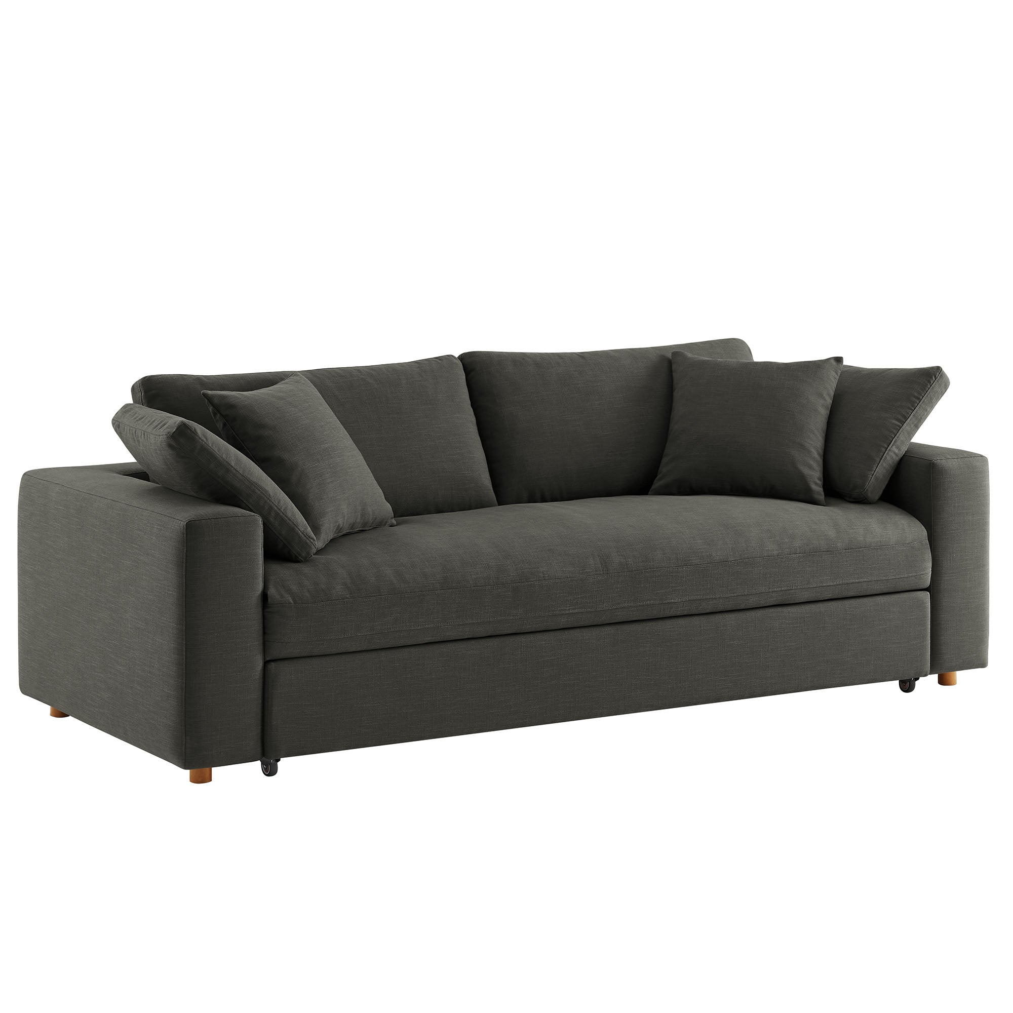 modular Down Filled Overstuffed Sleeper Sofa