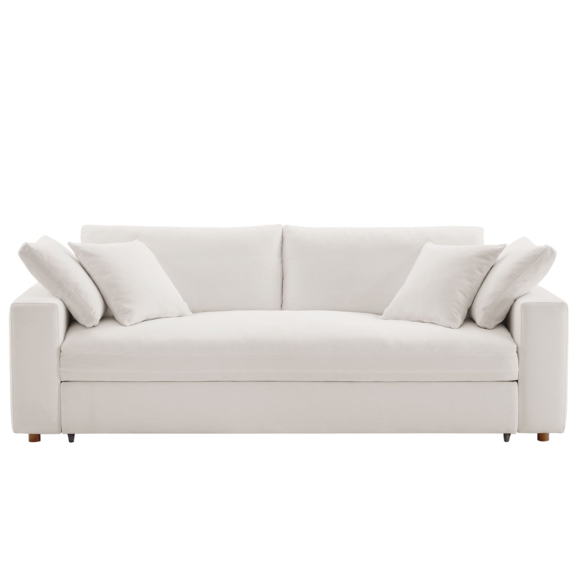 modular Down Filled Overstuffed Sleeper Sofa