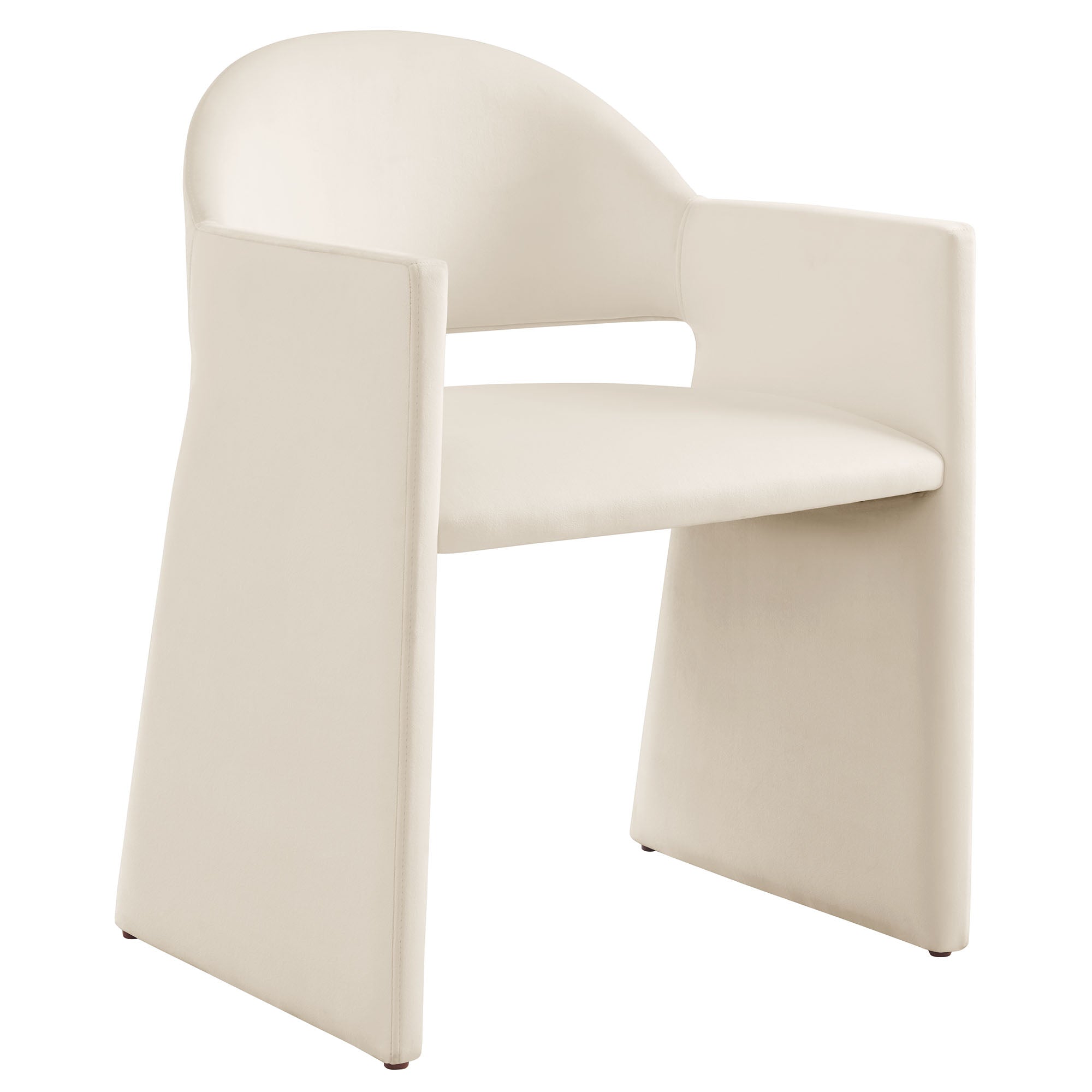 Talia Performance Velvet Dining Armchair - EEI-7081-ALA