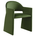 Talia Performance Velvet Dining Armchair - EEI-7081-MOG