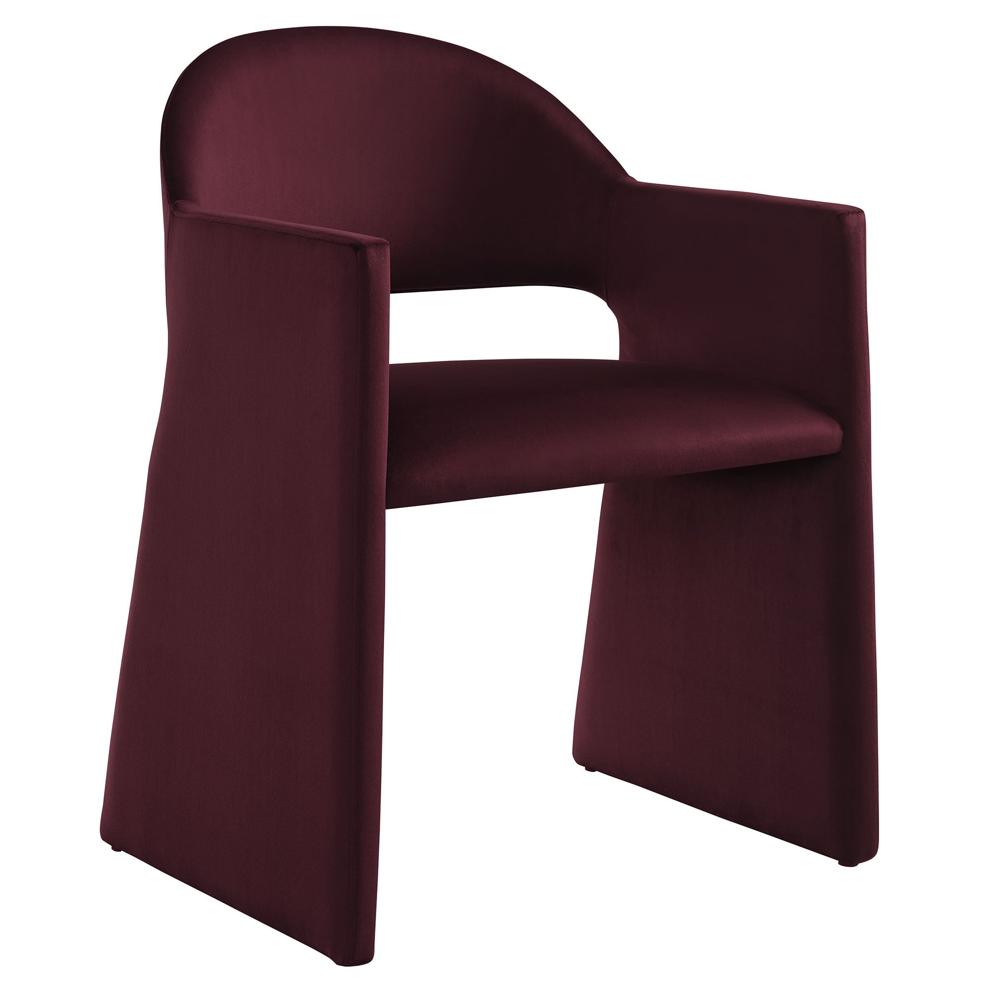 Talia Performance Velvet Dining Armchair - EEI-7081-MUL