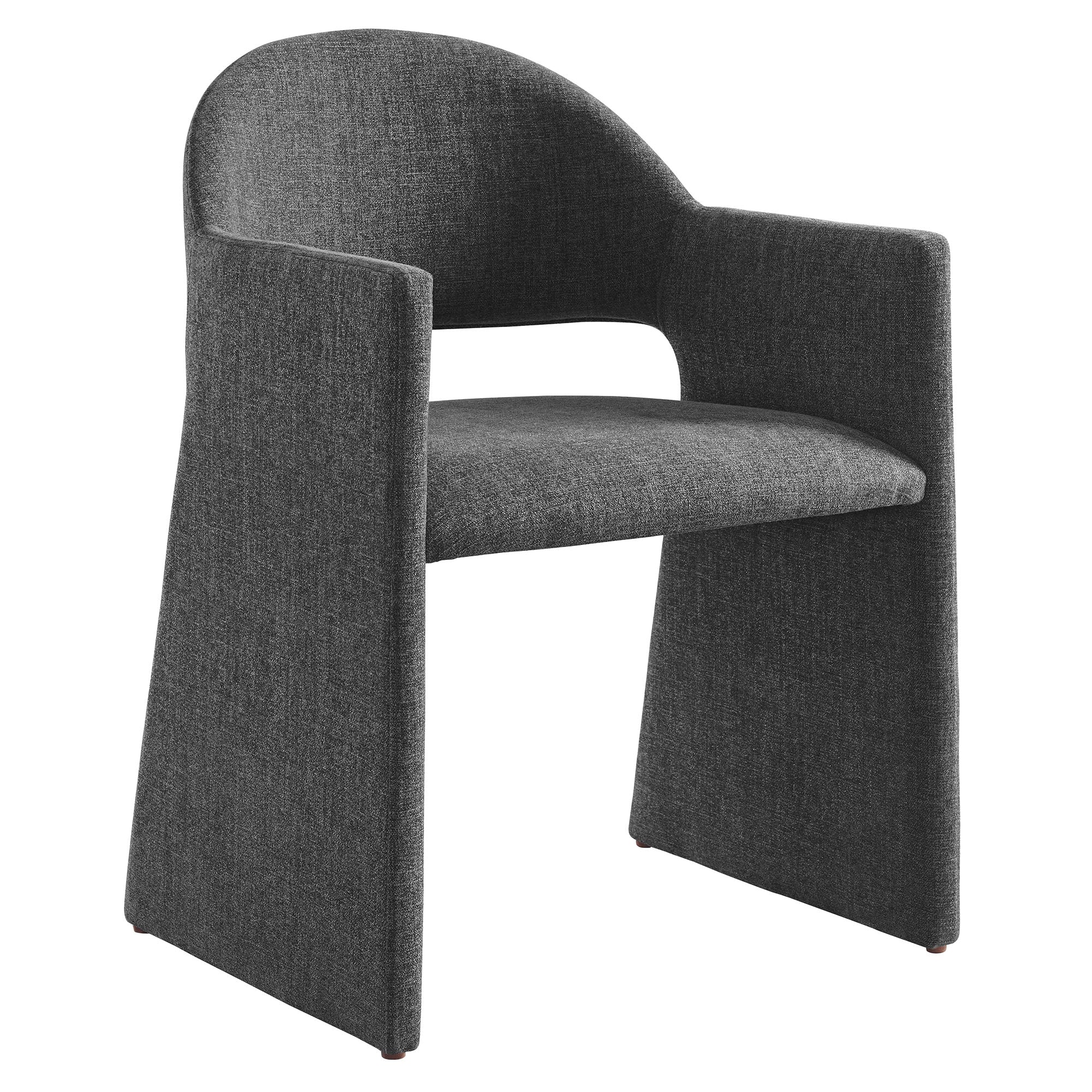 Talia Upholstered Fabric Dining Armchair - EEI-7082-CHA