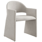 Talia Upholstered Fabric Dining Armchair - EEI-7082-LIN