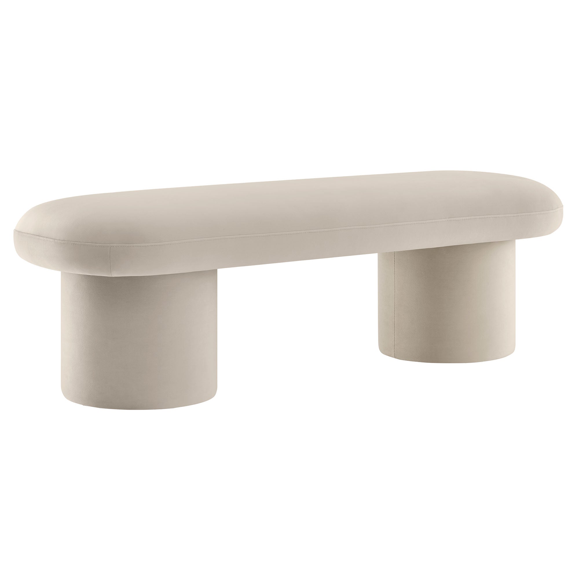Orla Performance Velvet Bench - EEI-7083-ALM