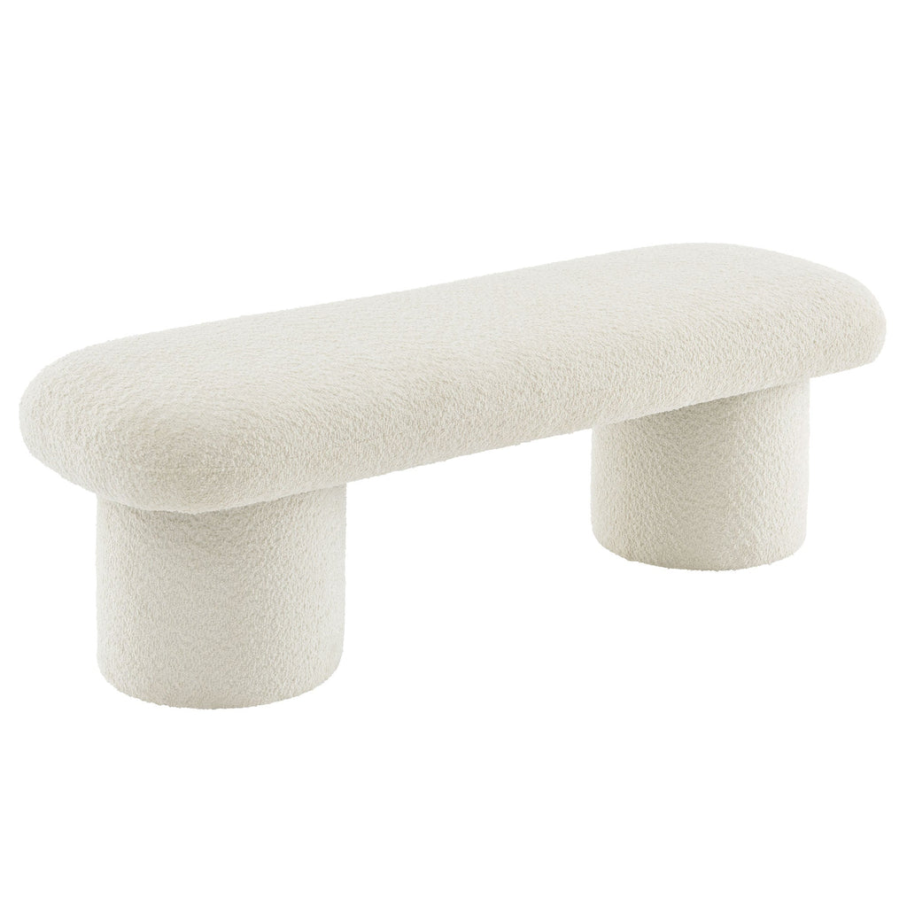 Orla Chenille Upholstered Bench
