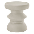 Terza Indoor - Outdoor Patio Concrete Side Table