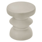 Terza Indoor - Outdoor Patio Concrete Side Table