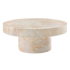 Alora Indoor - Outdoor Patio Concrete Round Coffee Table