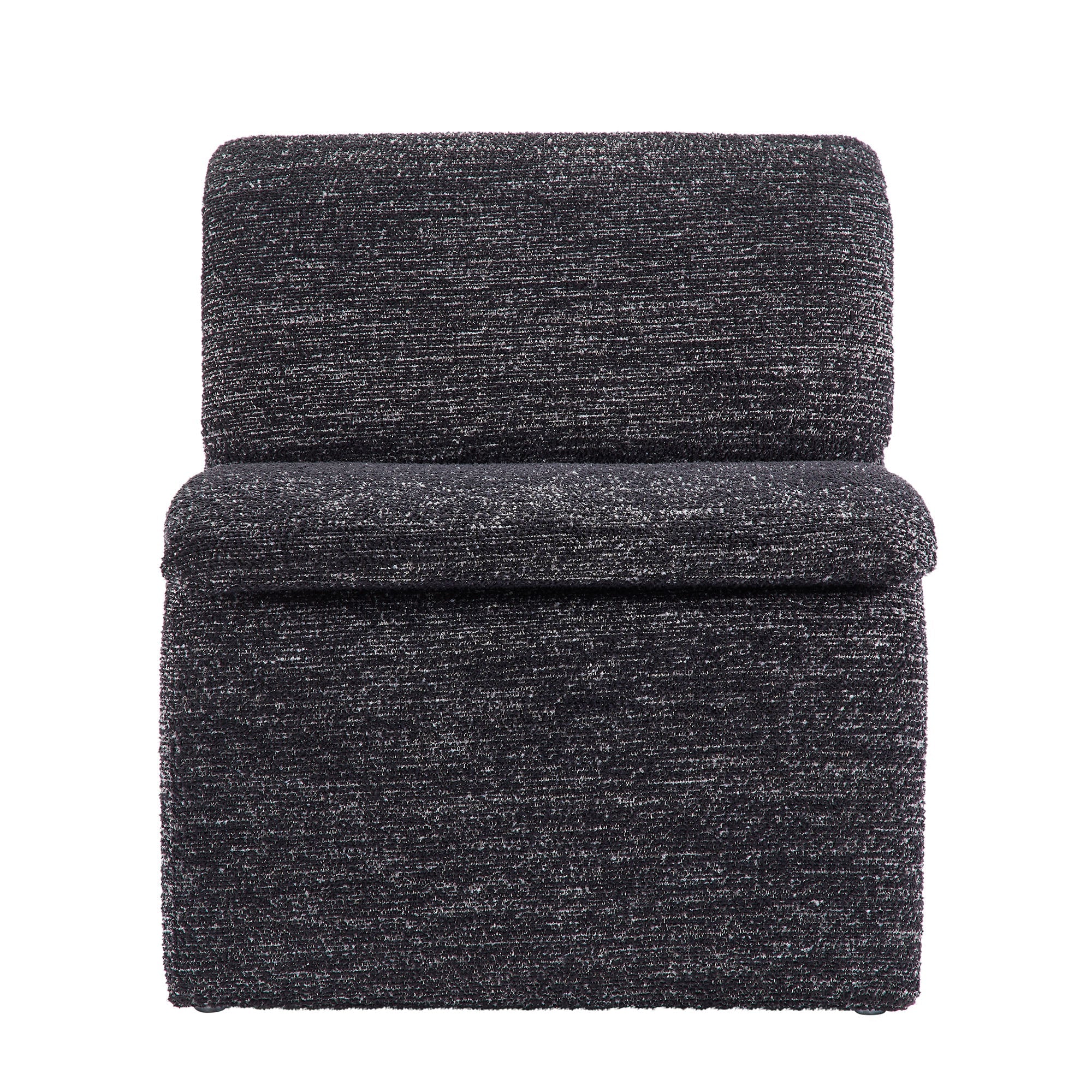 Lume Boucle Upholstered Armless Accent Chair