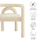 Astrid Performance Velvet Dining Chair