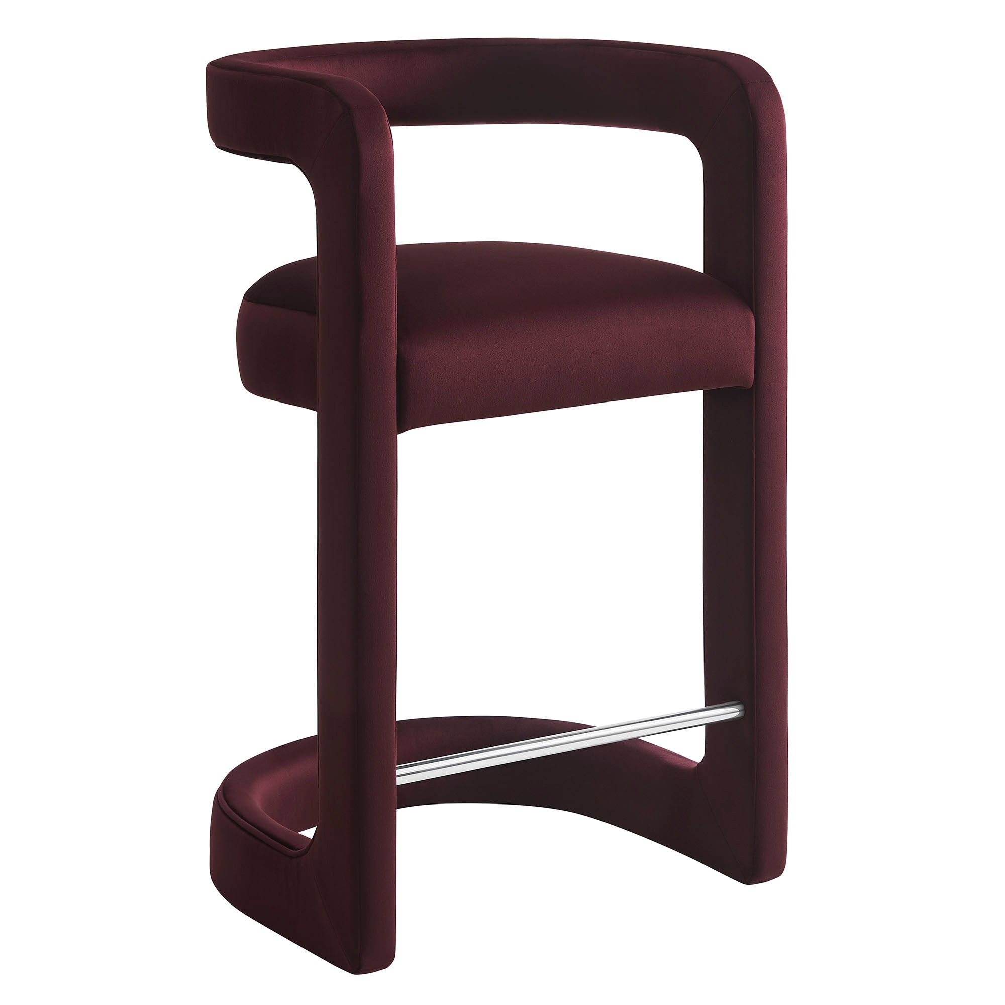 Winslow Performance Velvet Counter Stool - EEI-7107-MUL