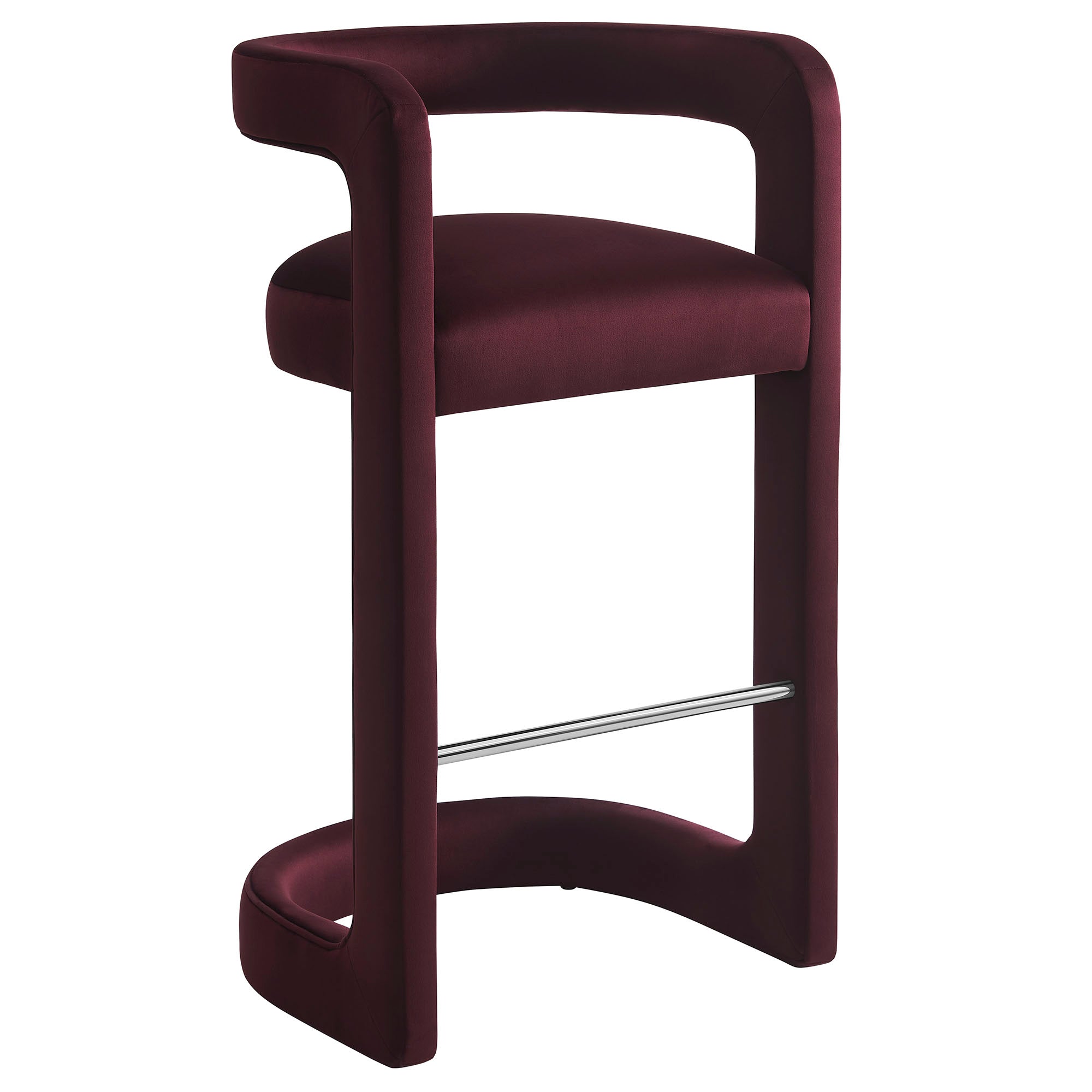 Winslow Performance Velvet Bar Stool - EEI-7108-MUL