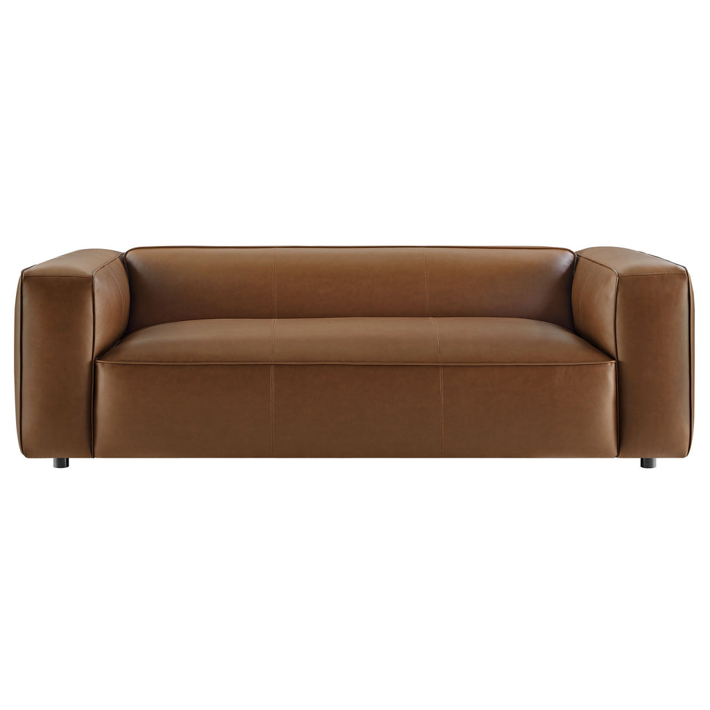 Auren Upholstered Vegan Leather Sofa