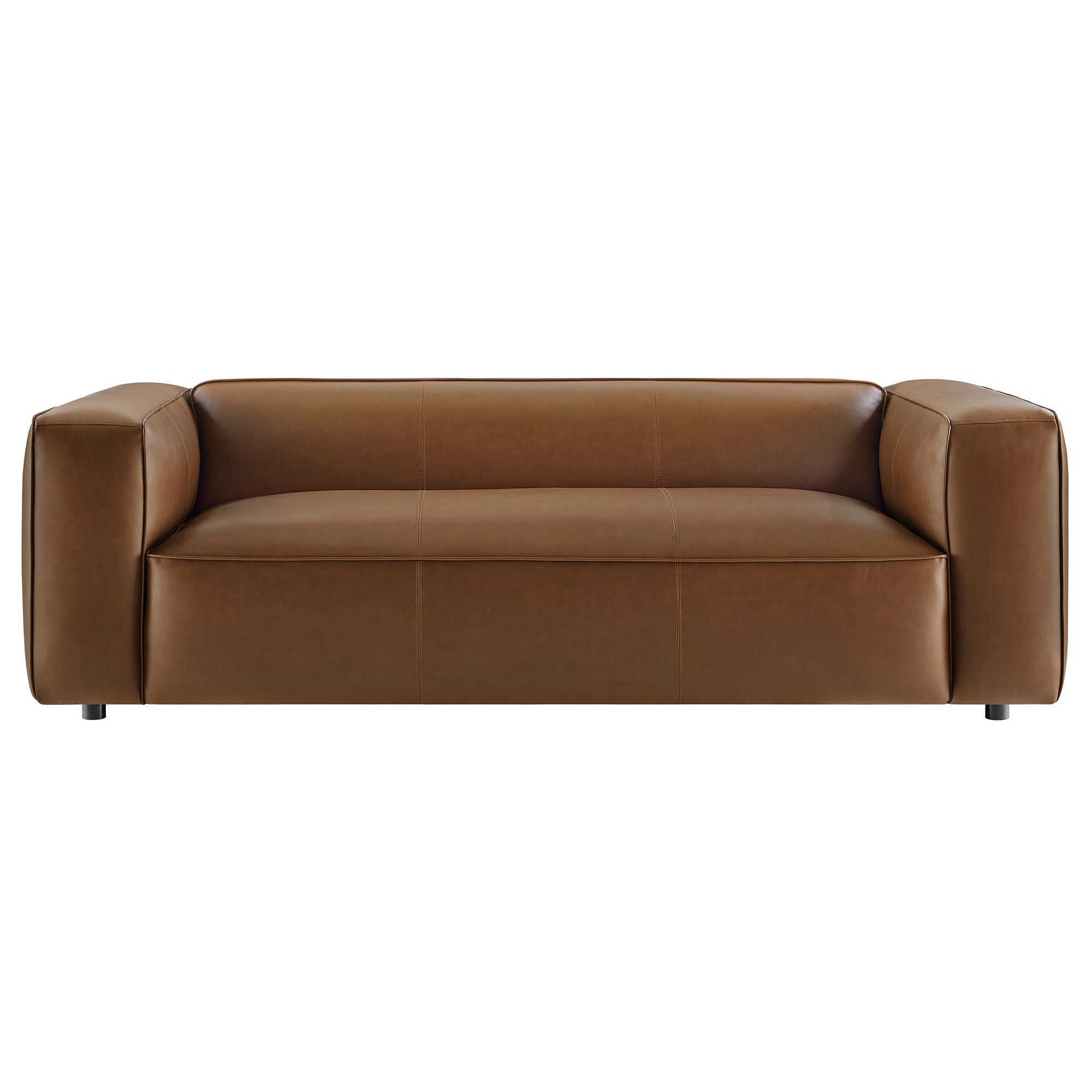 Auren Upholstered Vegan Leather Sofa