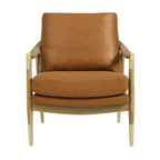 Langford Vegan Leather Accent Armchair