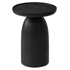 Holloway Round Wood Side Table