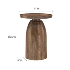 Holloway 30" Round Wood Coffee Table