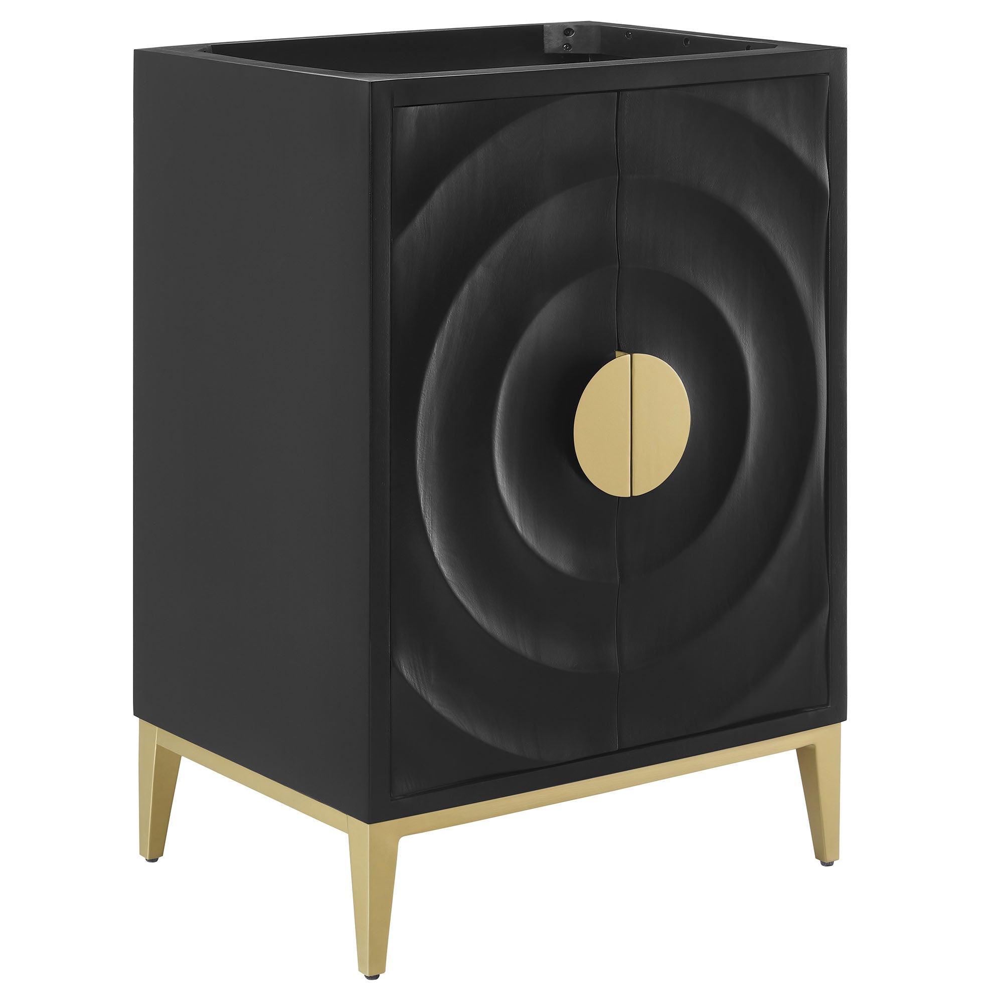 Beau 24" Bathroom Vanity Cabinet - EEI-7147-BLK