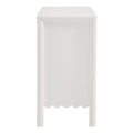 Emmeline 35" 2-Door Scalloped Sideboard Cabinet