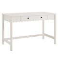 Emmeline 1-Drawer Scallop Writing Desk
