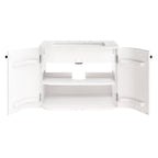 Zia Wall-Mount Bathroom Vanity with Marble Sink