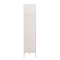 Nolan 74" Tall Arched Storage Display Cabinet Bookshelf