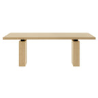 Piston 82" Rectangular Wood Dining Table