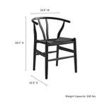 Amish 29" Wood Dining Chair