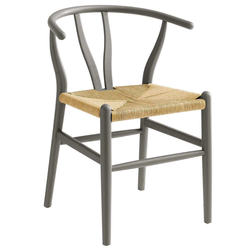 Amish 32" Wood Dining Accent Chair - EEI-7211-LGR