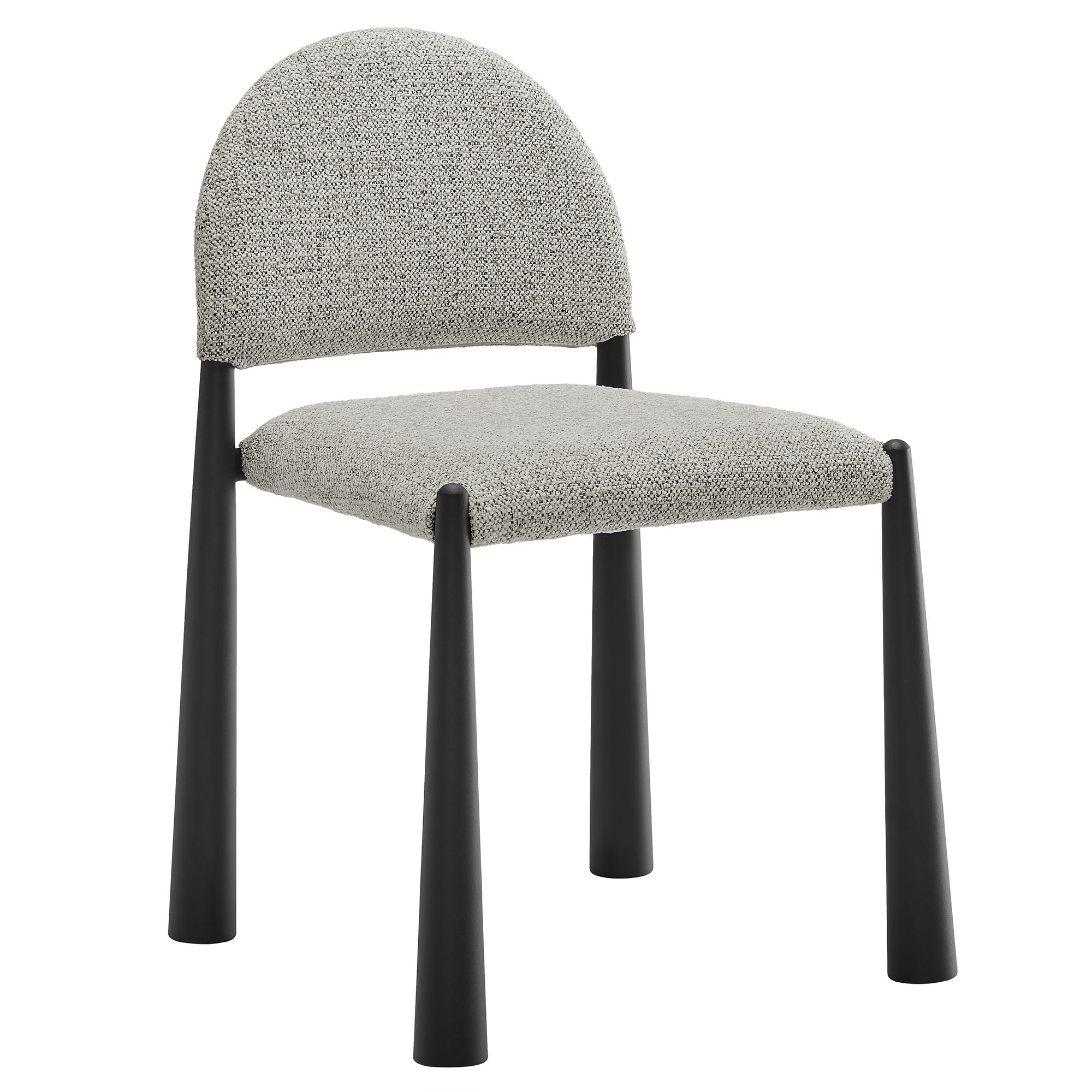 Hayley Upholstered Fabric Dining Side Chair - EEI-7220-BLK-CAM