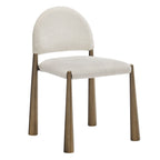 Hayley Upholstered Fabric Dining Side Chair - EEI-7220-BRA-CRE