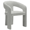 Oslo Barrel Fabric Upholstered Dining Accent Chair - EEI-7224-DOV
