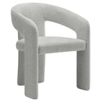 Oslo Barrel Fabric Upholstered Dining Accent Chair - EEI-7224-DOV