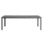 modern Outdoor Patio Aluminum Extendable Dining Table