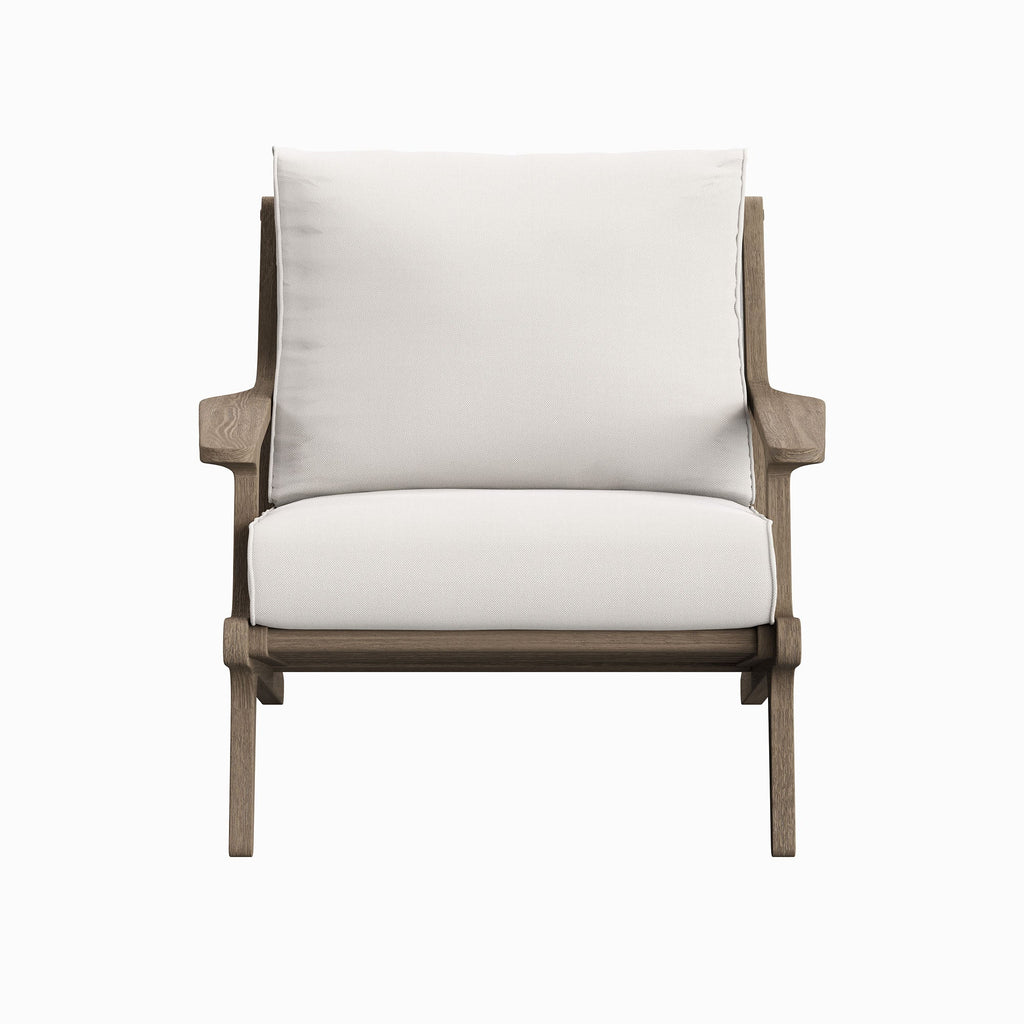 Saratoga Outdoor Teak Wood Armchair