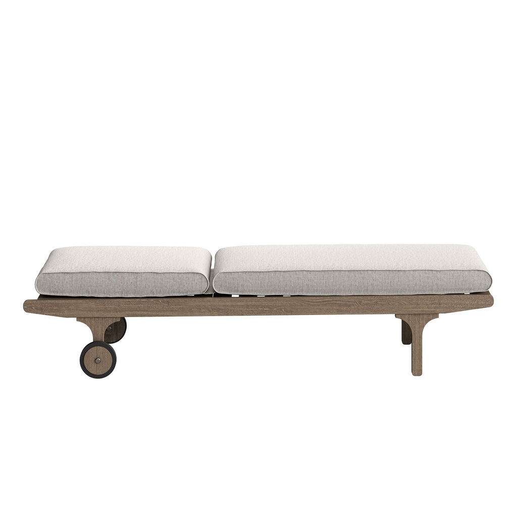 Saratoga Outdoor Teak Chaise Lounge Chair