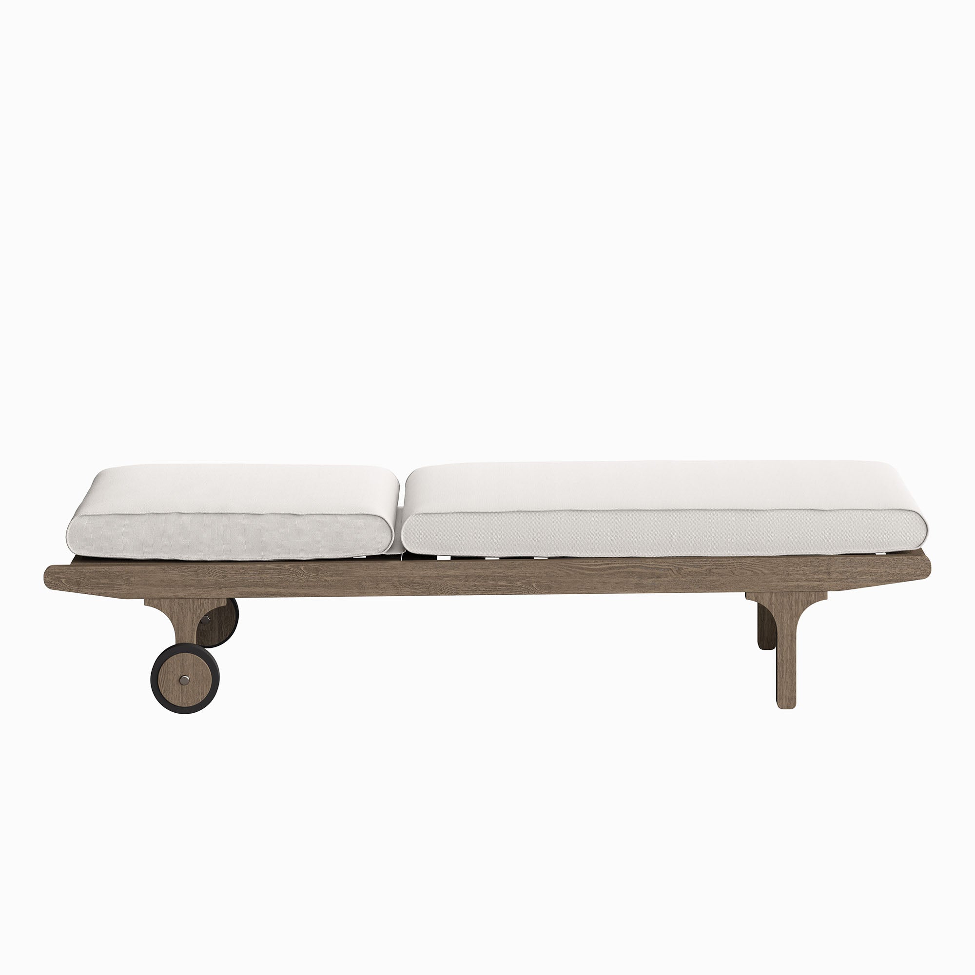 Saratoga Outdoor Teak Chaise Lounge Chair