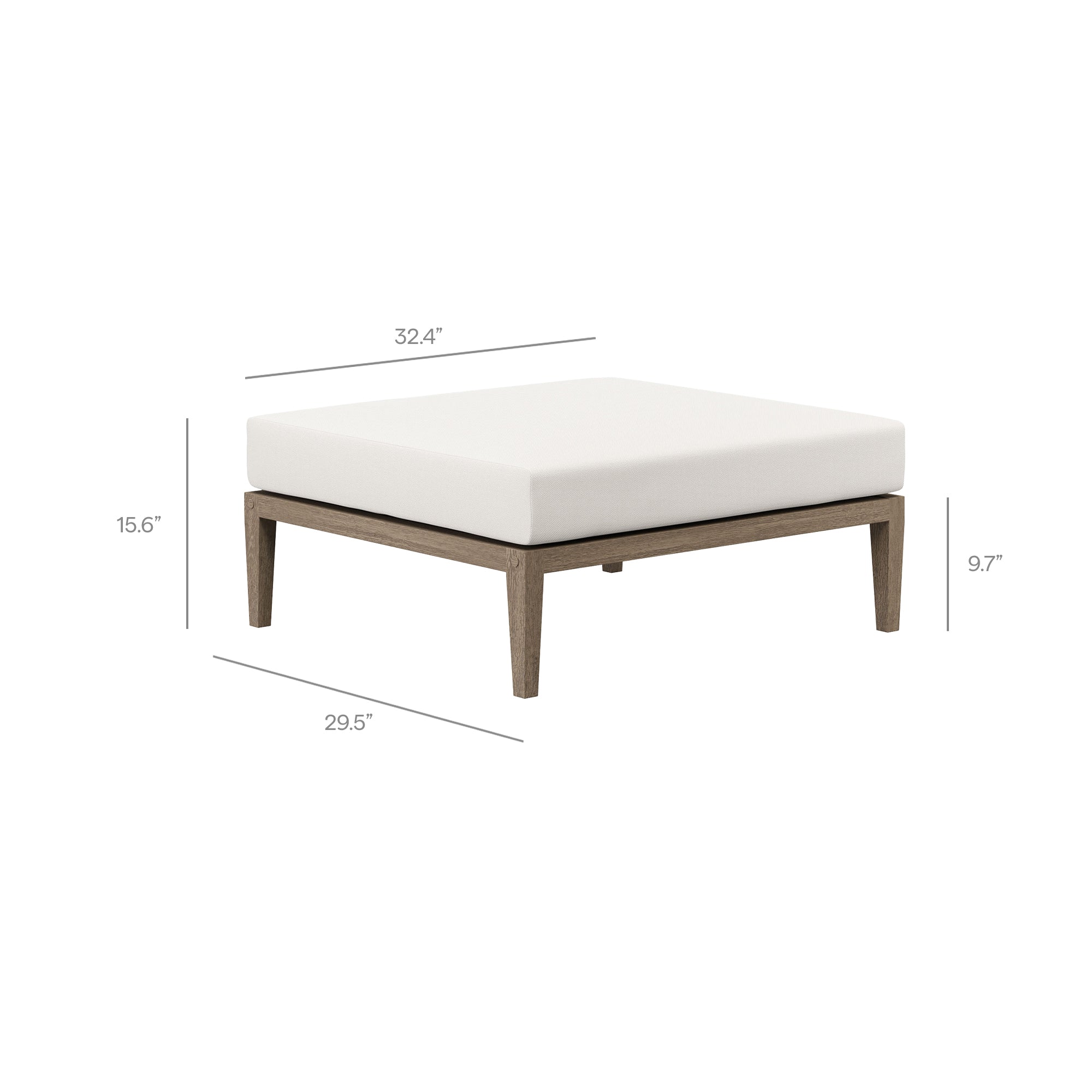 Northlake 5-Piece Outdoor Teak Wood Furniture Set