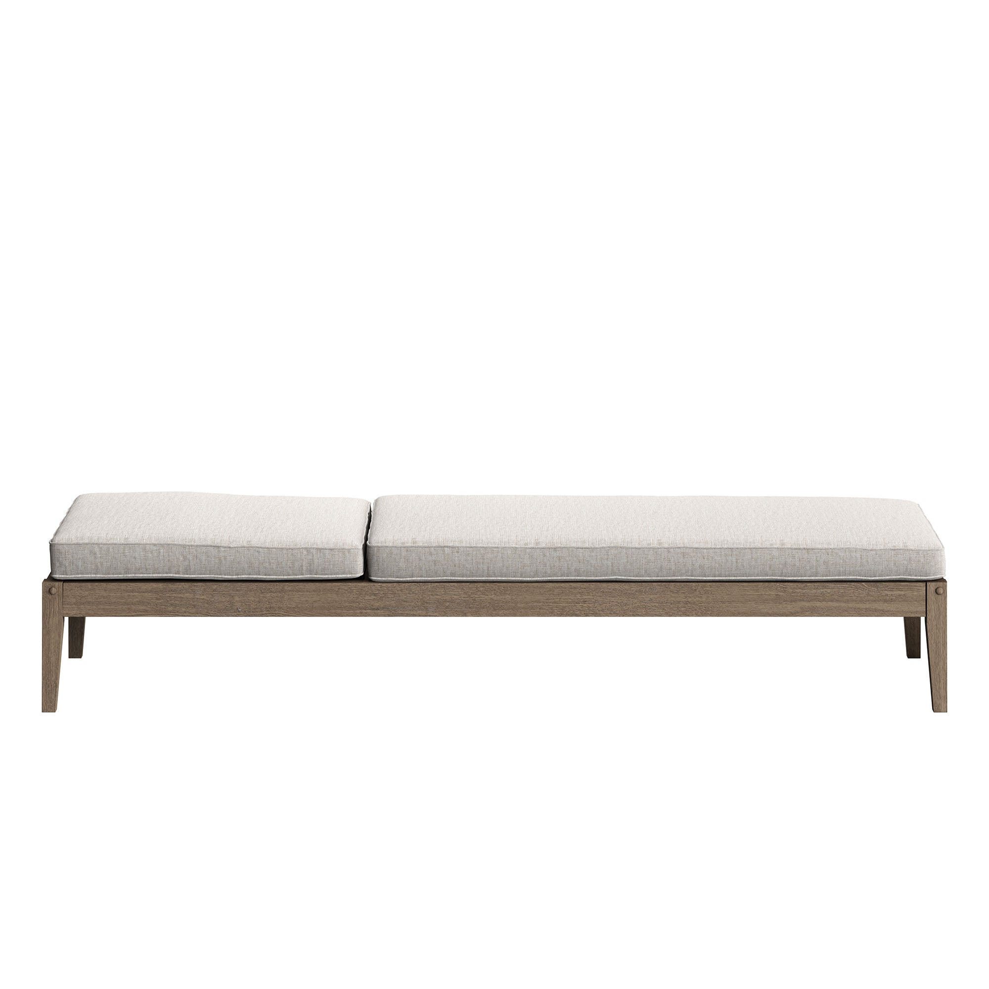 Northlake Outdoor Teak Chaise Lounge