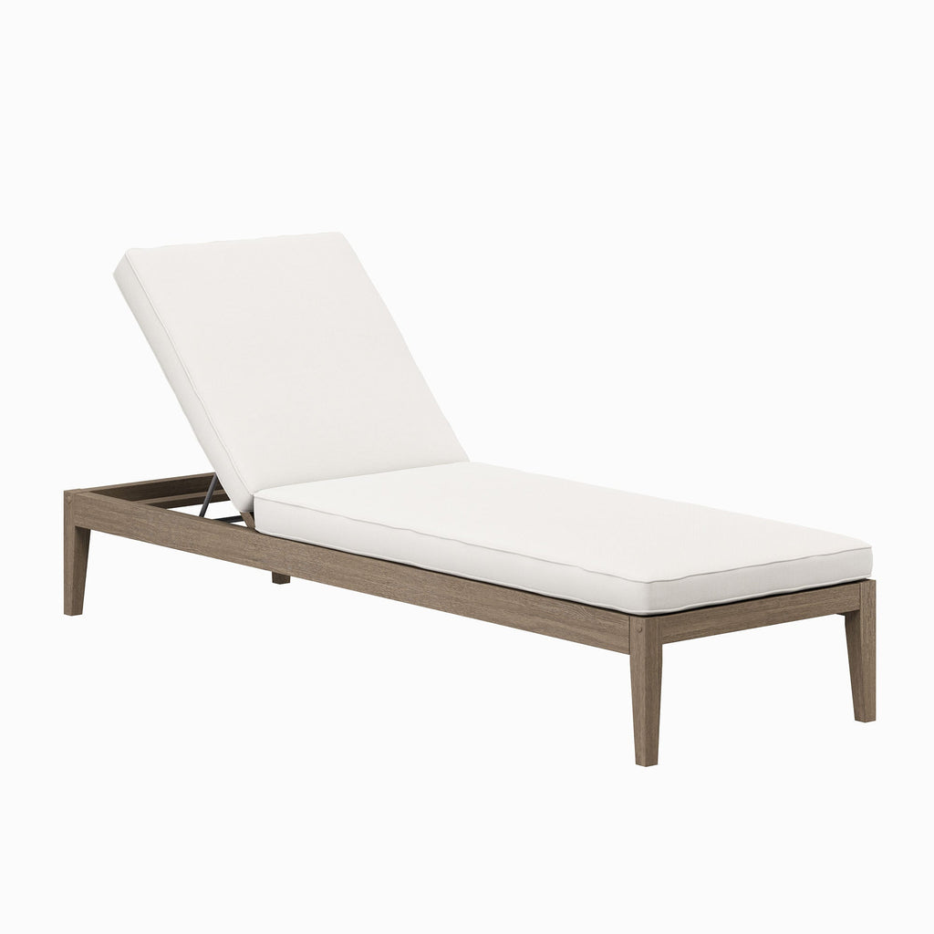 Northlake Outdoor Teak Chaise Lounge